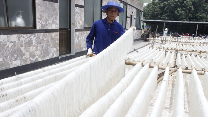 Europe imported more dried noodles from Vietnam