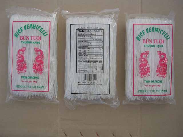 Easy fried rice noodle processing