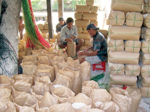 Find path for the most delicious rice flour Southeast Asia