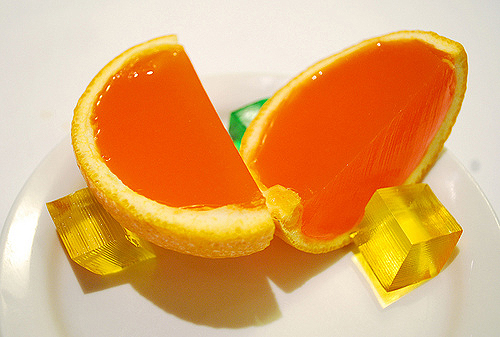 Orange jelly cool 