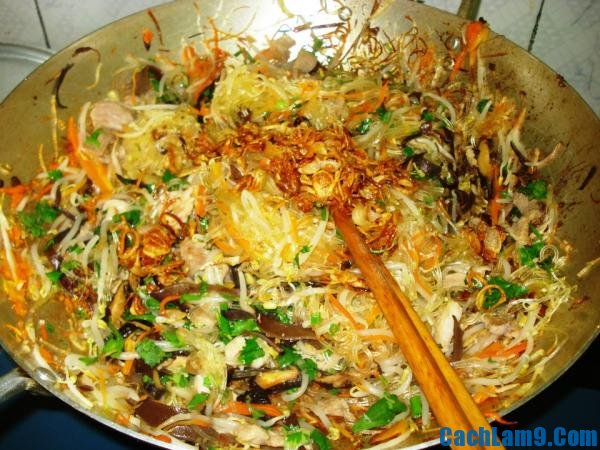 How do vermicelli cook simple but delicious dry, very strange eating